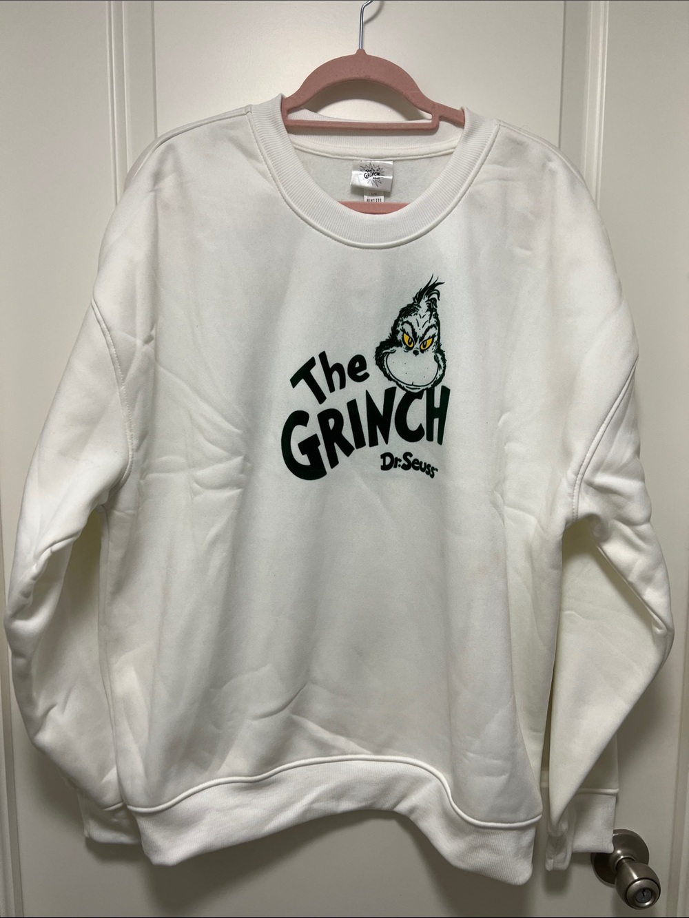 White The Grinch Crewneck Sweatshirt